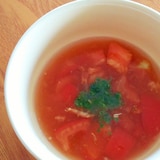 トマトの冷製スープ♪簡単♪夏にピッタリ♪